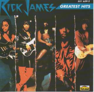 RICK JAMES GREATEST HITS CD 1986  