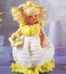   CROCHET PATTERN FOR Air Freshener Dolly Cover a Renuzit Cone  