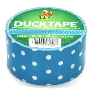   88 Polka Dot Duck Brand Duct Tape    Turquoise