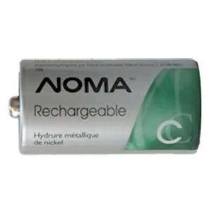    12 x C 2900 mAh Noma NiMH Rechargeable Batteries Electronics