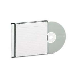  DVD+R Disc, 4.7, 16X, with Slim Jewel Case, Silver 