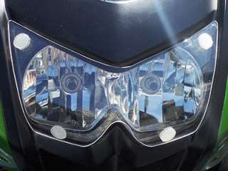 Kawasaki Klr 650 08   11 Headlight Guard Lens Cover  