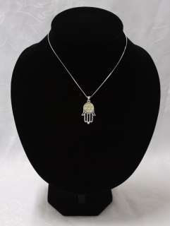   Star of David Amulet Pendant Necklace Jewish Kabbalah Jewelry  