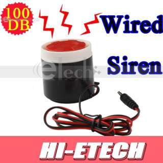   for Home Security Alarm System Electronic Horn Siren 12V 100db  