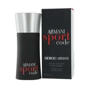  ARMANI CODE SPORT by Giorgio Armani EDT SPRAY 1.7 OZ 