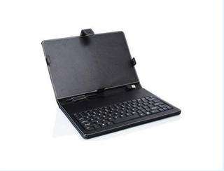   Keyboard + Leather Cover Case Bag for 7 Tablet PC MID Black  