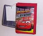 Disney CARS LIGHTNING McQUEEN TRI FOLD WALLET Card Case