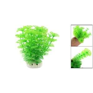   Artificial Plastic Green Grass Oranment for Fish Tank