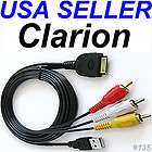 CLARION CCA 750 500 iPOD iPHONE PAD AUX INTERFACE ADAPTER CABLE CCA750 