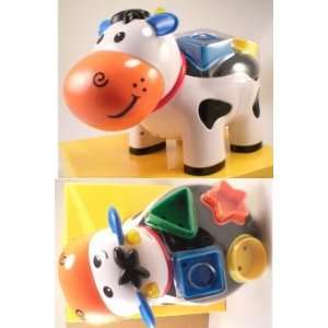  Cow Toy Brick Shape Sorter Toys & Games