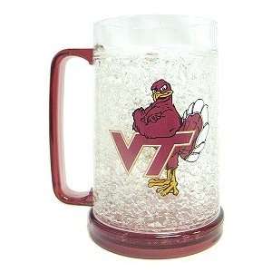  Virginia Tech Hokies Freezer Mug   Set of Two Crystal 