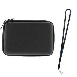 inch 5 eva pouch carrying case bluemall strap lanyard for garmin 