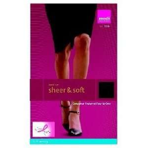Medi Sheer&Soft Thigh High With Silicone Band 15 20mmHg Closed Toe, I 