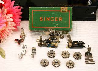   Scroll Plate Singer Featherweight 221 Sewing Machine   BONUS  