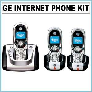   Skype Internet & Standard Phone w/ Additional Handset Electronics