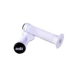  ODI LONGNECK GRIPS FOR BIKES AND SCOOTERS WHITE 
