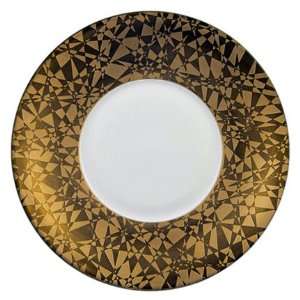  J.L. Coquet Diamond Gold Dinner Plate 10 in: Everything 