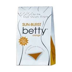  Betty Color for the Hair Down There   Sun Burst Orange 