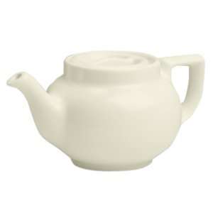  Ivory Hall China #12 16 oz. Boston Teapot 12 / CS