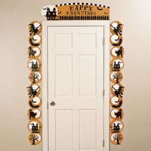 Halloween Silhouette Door Border   Party Decorations & Door Curtains 