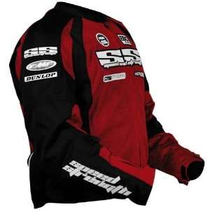 Speed and Strength Mens Red Moment of Truth SP Mesh Jacket   Color 