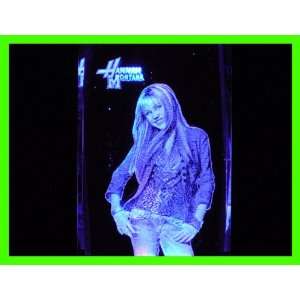 Hannah Montana 2D Laser Etched Portrait Crystal T2