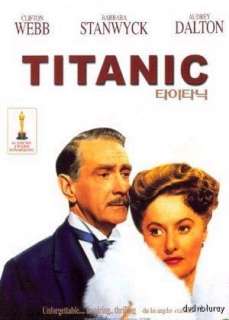 Titanic (1953) DVD*NEW*Clifton Webb,Barbara Stanwyck  