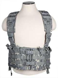   Rifle Tactical Chest Rig Vest Harness 12 Magazine Holder   ACU  