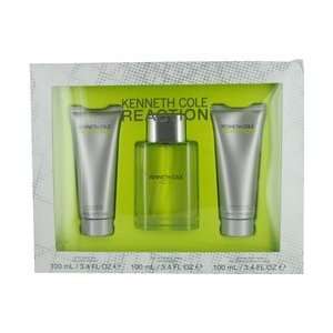  KENNETH COLE REACTION by Kenneth Cole SET EDT SPRAY 3.4 OZ 