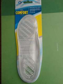 RELIVES FOOT PAIN SOFCOMFORT WITH EVERY STEP GEL COMFORT INSOLE  