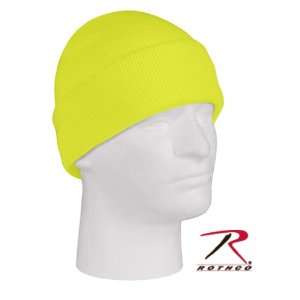  Rothco Safety Bright Lime Green HiVis Acrylic Knit Traffic 