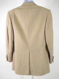 MICHELE CARCHEDI Tan Wool Mens Suit Jacket Blazer  