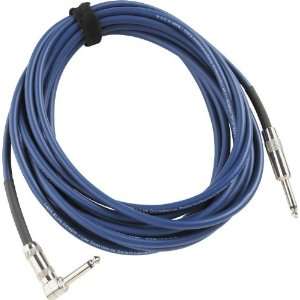  Lava Blue Demon Instrument Cable Straight to Right Angle 