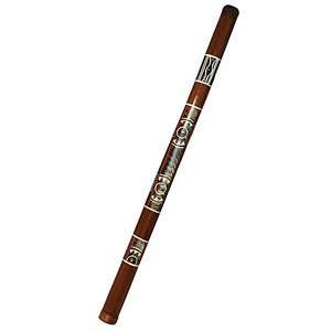  Bamboo Didgeridoo, Hand Painted Aztec Design w/Bag 