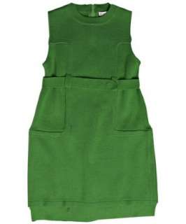 Alice & Olivia TODDLER kelly green cotton mod dress   up to 70 