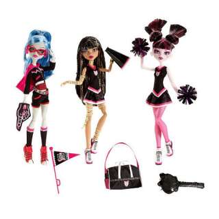 Exclusive Monster High Ghoul Spirit Doll 3 Pack   Draculaura, Cleo de 