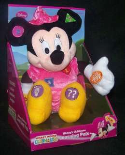 Disney Minnie Mouse Clubhouse New Talking Doll Toy Pal  