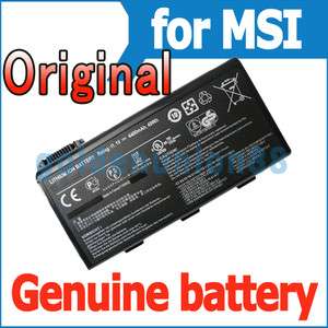   Genuine Battery BTY L74 MS 1682 for MSI A5000 A6000 A6200 CR600 CR610