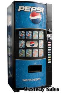 DIXIE NARCO 600E Multi Price Soda Bottle Can Vending Machine Pepsi 