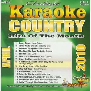 Chartbuster Karaoke CDG CB60436   Country Hits of the Month April 2010