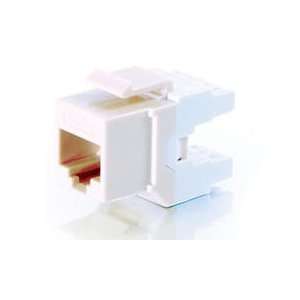  Cables To Go CAT6 180 KEYSTONE JACK IVORY Designed For 