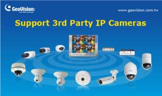 Geovision 2 Channel NVR Software for 3rd Party IP Cam  