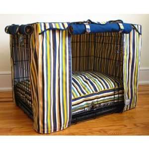  Cabana Stripe Dog Crate Cover   Large