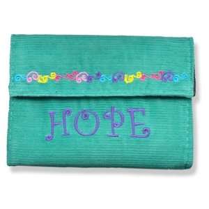  Hope Inspirational Corduroy Wallet 