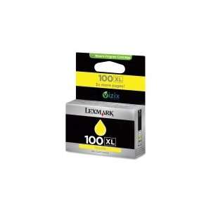  Lexmark No. 100XL Ink Cartridge   Yellow Electronics
