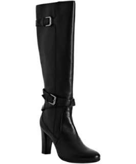 Cole Haan black leather Air.Phoenix tall boots   