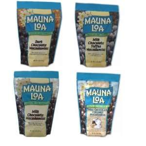  Mauna Loa Macadamia Nuts   Chocolate Combo 8 Pack   88oz 
