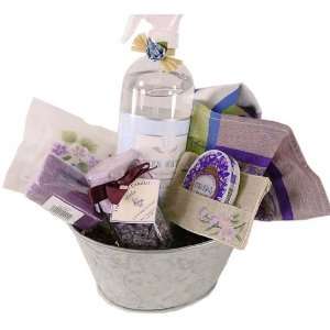  Violets are Blue Gourmet and Home Decorating Gift Basket 