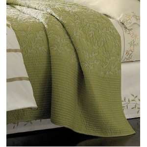 Martha Stewart Collection Bedding, Veranda Vines King Bed Coverlet NEW