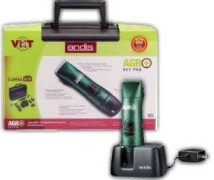 Andis Super AGR+ VET Cordless Clipper Kit & CERAMICEDGE 40 Blade 2 